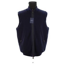 Hackett London Colete de lã Azul