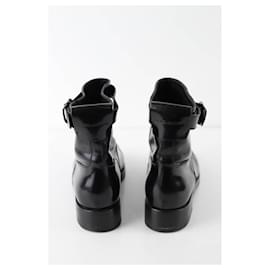 Dolce & Gabbana-Leather boots-Black