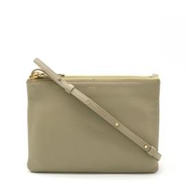 Céline-Celine Trio Large Shoulder Bag Pochette Pouch-Other