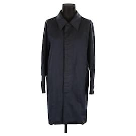 Dior Cappotto in cotone blu Blu