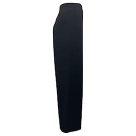 Autre Marque-St. John Black Fall 2019 Cropped Wool Pants-Black