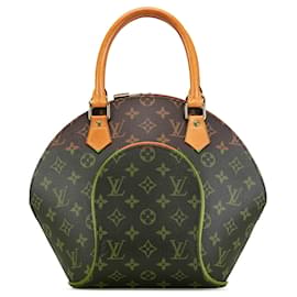 Louis Vuitton-Brown Louis Vuitton Monogram Ellipse PM Handbag-Brown