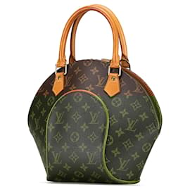 Louis Vuitton-Brown Louis Vuitton Monogram Ellipse PM Handbag-Brown