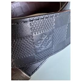 Louis Vuitton-Bicolor reversível-Preto,Castanho escuro