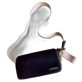 Jacquemus La corde horizontale Noir Blanc cassé