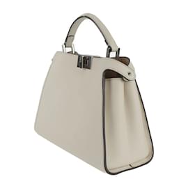 Fendi-Fendi Peekaboo Essentially Handbag-Beige