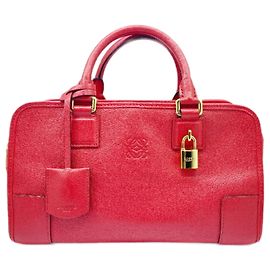 Loewe Amazona 28 Handbag Red