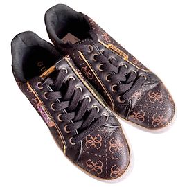 Guess Sneaker Haselnuss Hellbraun Dunkelbraun