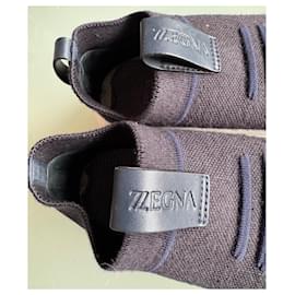 Ermenegildo Zegna-Techmerino-Dark blue
