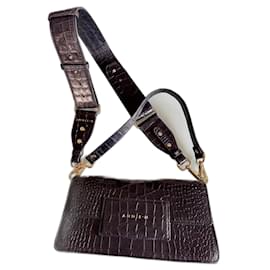 Autre Marque-ANNIE M - Large wide shoulder bag-Black