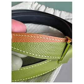 Hermès-Mini Constance reversible-Golden,Light brown