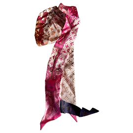 Louis Vuitton Bandana de seda Multicolor