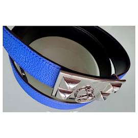Hermès-Dog Collar-Navy blue
