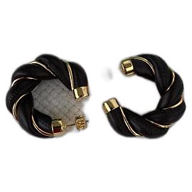 Bottega Veneta Orecchini Marrone scuro