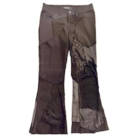 Junya Watanabe-Comme des Garcons × Junya Watanabe Patchwork Pants-Black