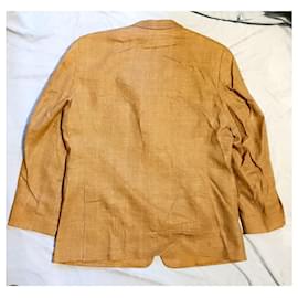 Paul Smith-Paul R. Smith 3 buttons Wool & Linen Single-breasted Beige Blazer, size 52-Beige