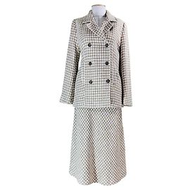 Autre Marque Completo Skall Studio con blazer e gonna a scacchi Multicolore