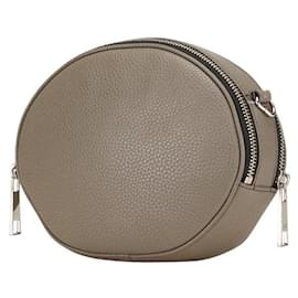 Marc Jacobs-MARC JACOBS Leather Shoulder Bag-Grey