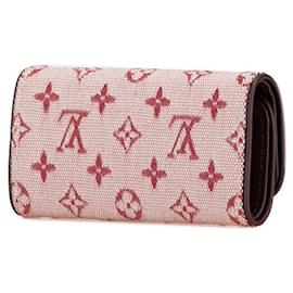 Louis Vuitton-Louis Vuitton Mini Multicles 4 Monogram Key Case-Red