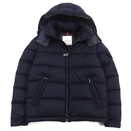 Moncler MONTGENEVRE Down Jacket Navy Mens Navy blue