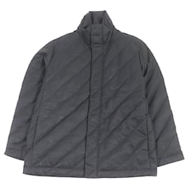 Fendi-Fendi Nylon Down Jacket Coat Black 50-Black