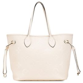 Louis Vuitton Neverfull MM Tote Bag M46676 Beige