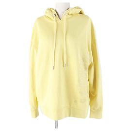 Sudadera Moncler de Algodón Nylon Amarilla M Mujer Amarillo