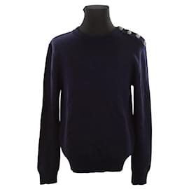 Balmain-Wool sweater-Blue