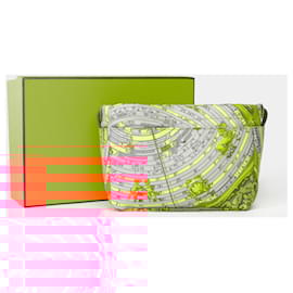 Hermès-HERMES Silk Accessory Pink - 102242-Pink