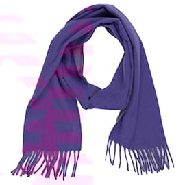 Hermès-HERMES Accessory in Purple Cashmere - 102255-Purple