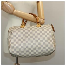 Louis Vuitton-LOUIS VUITTON Damier Azur Speedy 30 Hand Bag N41533 LV Auth 101042-Other