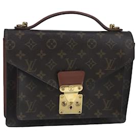 Louis Vuitton-LOUIS VUITTON Monogram Monceau 26 Shoulder Bag M51187 LV Auth bs19742-Monogram