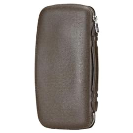 Louis Vuitton-Louis Vuitton Taiga Organizer Atoll Long Wallet M30658-Brown