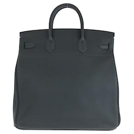 Hermès-Hermes Haut a Courroies 40 Black Togo Handbag-Black