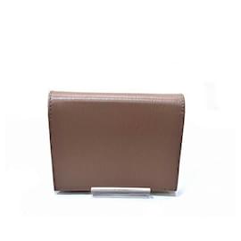 Prada-Prada Saffiano Leather Bifold Wallet-Beige