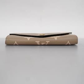 Louis Vuitton-Louis Vuitton Long Wallet Monogram Empreinte Portefeuille Sarah-Grey