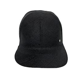 Hermès-Hermes Serie Cap in Black-Black