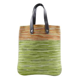 Hermès-Sac à main tote Hermes Amedaba PM-Orange