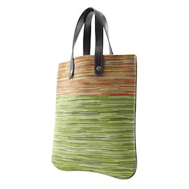 Hermès-Sac à main tote Hermes Amedaba PM-Orange