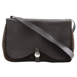 Bolsa de Ombro Colorado GM da Hermès Damier ebene