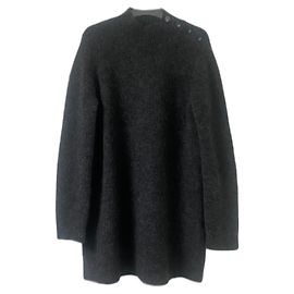SéZane Polly Kleid Anthrazitgrau