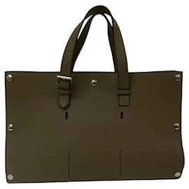 Hermès-Sac à main Hermès Vero Taurillon Clemence-Taupe
