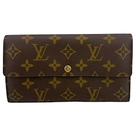 Louis Vuitton-Louis Vuitton Monogram Long Wallet-Brown