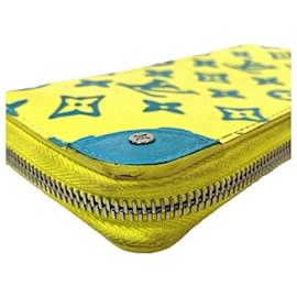 Louis Vuitton-Louis Vuitton Zippy Wallet Vertical-Yellow