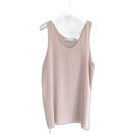 Chloé Top de Seda Rosa Nude Rosa