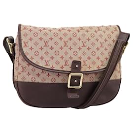 Louis Vuitton-LOUIS VUITTON Monogram mini Marjorie GM Shoulder Bag Red LV Auth 100978-Red