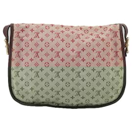 Louis Vuitton-LOUIS VUITTON Monogram mini Marjorie GM Shoulder Bag Red LV Auth 100978-Red