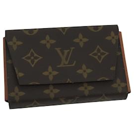 Louis Vuitton-LOUIS VUITTON Monogram Playing Cards Case M58648 LV Auth bs20487-Monogram