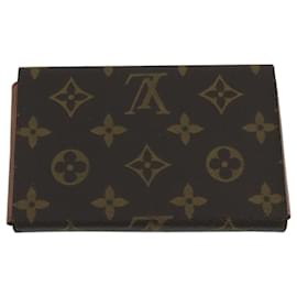 Louis Vuitton-LOUIS VUITTON Monogram Playing Cards Case M58648 LV Auth bs20487-Monogram