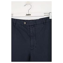 Loro Piana-Cotton pants-Blue